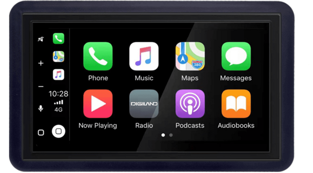 DAB+ Wireless Apple Carplay &amp; Android auto navigatie voor Alfa Romeo Spider / 159 &ndash; 4x80W Audiovolt XPA-675DBT