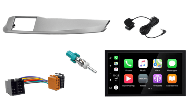 DAB+ ALFA ROMEO Giulietta (940) 2010-2014 Apple Carplay &amp; Android auto autoradio &ndash; navigatie 4x80W Audiovolt XPA-67DBT