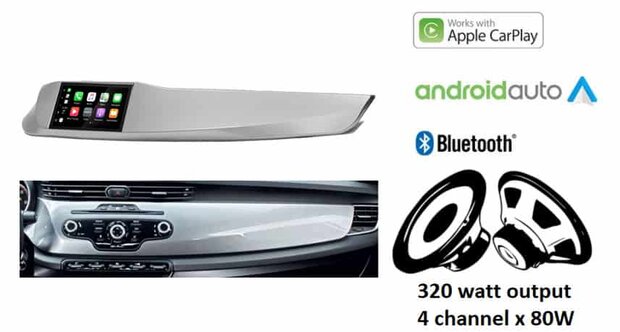 Wireless Apple Carplay &amp; Android auto navigatie geschikt voor Alfa Romeo Giulietta (940) 2010-2014 Audiovolt XPA-675BT