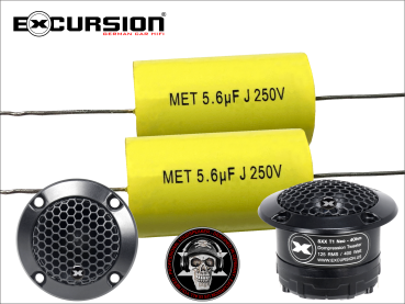 EXCURSION SXX T1 - 60mm STREET XENON Dompression Tweeter Set