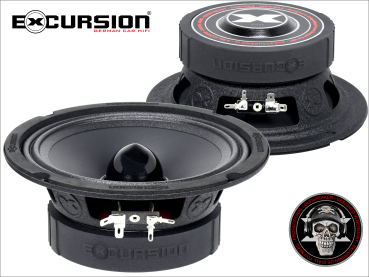 EXCURSION SXX M6 - 16.5cm DIN Pro Audio Midrange Set