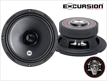 EXCURSION SXX M6 - 16.5cm DIN Pro Audio Midrange Set