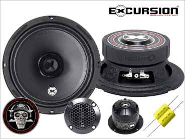 EXCURSION SXX 6C - 16.5cm DIN 2Way Pro Audio Compo Set