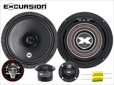 EXCURSION SXX 6C - 16.5cm DIN 2Way Pro Audio Compo Set