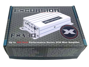 EXCURSION PXA 30 - 2CH Mini Amp - 500 Watt
