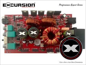 EXCURSION PXA 30 - 2CH Mini Amp - 500 Watt