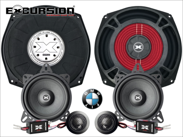 EXCURSION PX 8.3B ECO - 20cm BMW 3-Way Underseat Sub Set