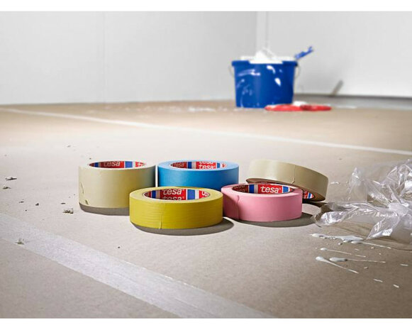 Tesa Precision Mask Sensitive 04333 L.50mtr x B. 25mm Roze (Per 6 Stuks)