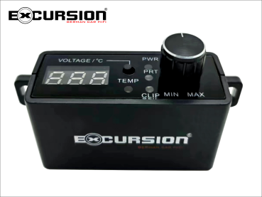 EXCURSION SXA VRC COMP - External Volume Controle w. blue Volt and Temperatur Display
