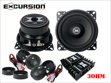 EXCURSION SHX 4C - 10cm DIN 2Way Component System