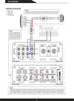 EXCURSION RX 8.3C - 20cm DIN 3-Way Component System