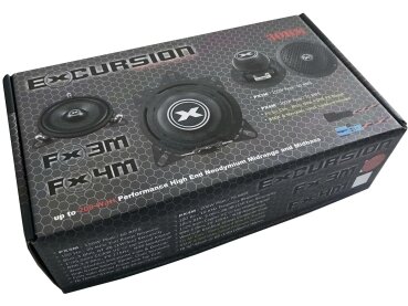 EXCURSION RX 8.3C - 20cm DIN 3-Way Component System