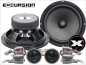 EXCURSION RX 8.3C - 20cm DIN 3-Way Component System