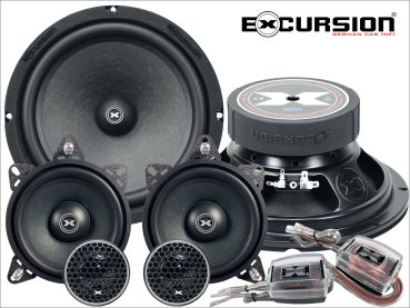 EXCURSION RX 8.3C - 20cm DIN 3-Way Component System
