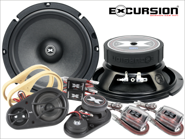 EXCURSION RX 6.3C ECO - 16.5cm DIN 3-Way Component System
