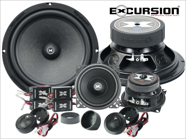 EXCURSION RX 8.3C ECO - 20cm DIN 3-Way Component System