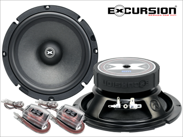 EXCURSION RX 6.3C - 16.5cm DIN 3-Way Component System