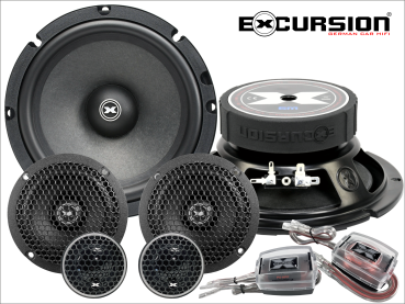 EXCURSION RX 6.3C - 16.5cm DIN 3-Way Component System