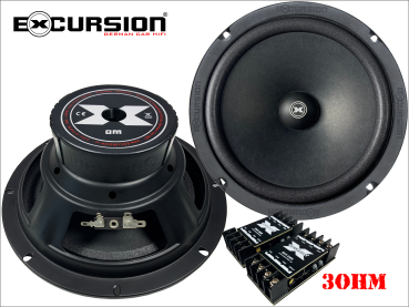 EXCURSION SHX 8.3C - 20cm DIN 3Way Component System