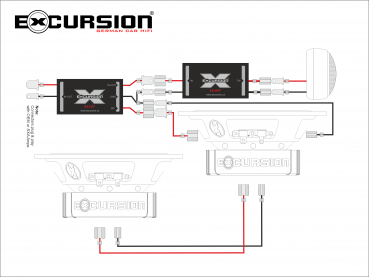 EXCURSION SX 6C+dB - 16.5cm DIN 2Way Double Bass Component