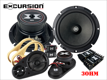EXCURSION SHX 6.3C - 16.5cm DIN 3Way Component System