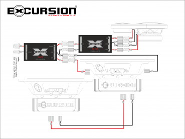 EXCURSION SX 6.3C+dB - 16.5cm DIN 3Way Double Bass Component