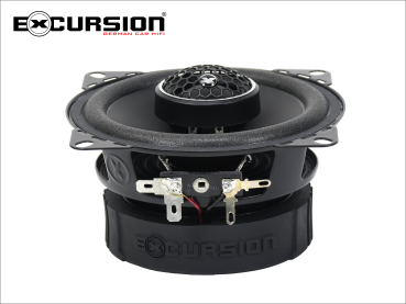 EXCURSION SX 402 - 10cm DIN 2way Coaxial with Silk Dome Tweeter