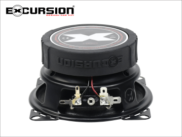 EXCURSION SX 402 - 10cm DIN 2way Coaxial with Silk Dome Tweeter