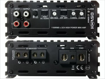EXCURSION HXA 50 - 2 Channel Amplifier - 2200 Watt
