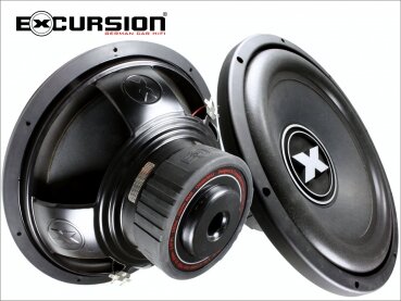 EXCURSION SHX 15 D4 - 500 RMS / 1200 Watt - BLACK LINE