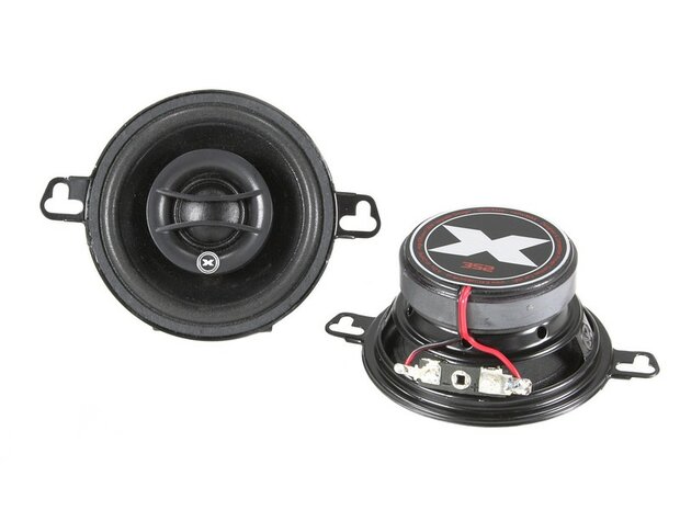 EXCURSION SX 352 - 87mm DIN 2way Coaxial with Silk Dome Tweeter
