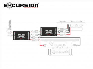 EXCURSION SX 6.3C - 16.5cm DIN 3Way Component System