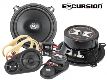 EXCURSION SX 5.3C - 13cm DIN 3Way Component System