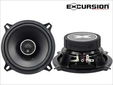 EXCURSION SX 522  - 13cm DIN 2way Coaxial with Silk Dome Tweeter