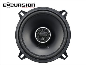 EXCURSION SX 522  - 13cm DIN 2way Coaxial with Silk Dome Tweeter