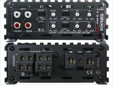 EXCURSION HXA 85 SQL - 4 Channel Amplifier - 1200 Watt