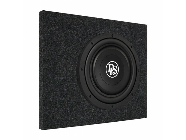 10&quot; pasklare subwoofer kist voor Scania CR20 met DLS PS10 400W RMS, 4Ohm