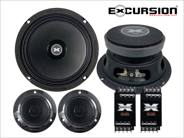 EXCURSION XXX 6C - 16.5cm DIN 2Way Pro Audio Compo Set