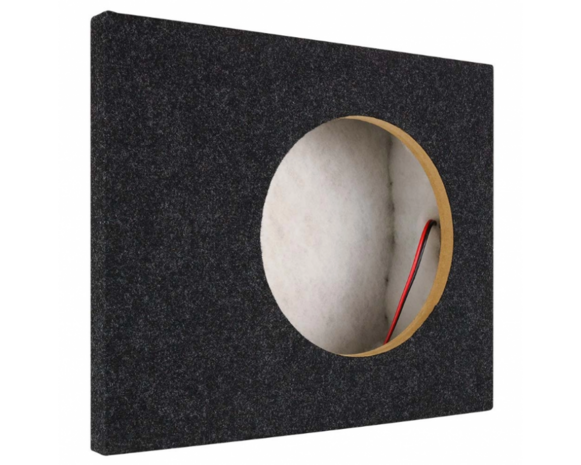 10&quot; pasklare subwoofer kist voor Scania CR20 met MAD S1-104 subwoofer, 250Watt RMS, 4Ohm
