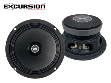 EXCURSION XXX M6 - 16.5cm DIN Pro Audio Midrange Set