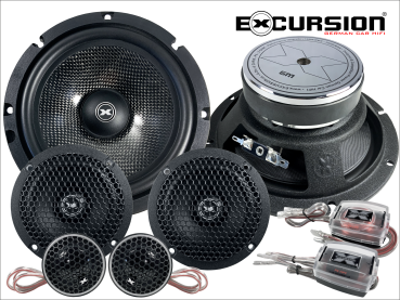 EXCURSION PX 6.3C - 16.5cm DIN 3-Way Component System