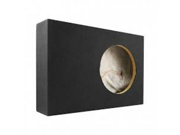 10&quot; pasklare subwoofer kist voor Volvo FH/FM, 15 Liter, 12&amp;19 mm MDF