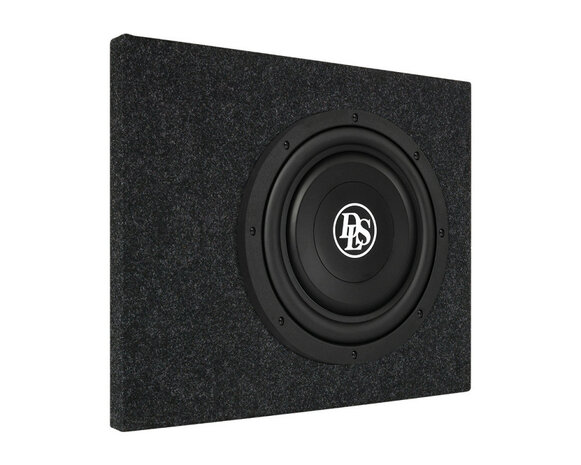 10&quot; pasklare subwoofer kist voor Scania CR20 met DLS PS10 400W RMS, 4Ohm