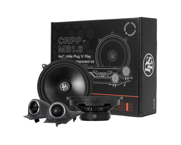 DLS Cruise Mercedes 6,5&quot; Plug&#039;n&#039;Play Component Speaker Kit
