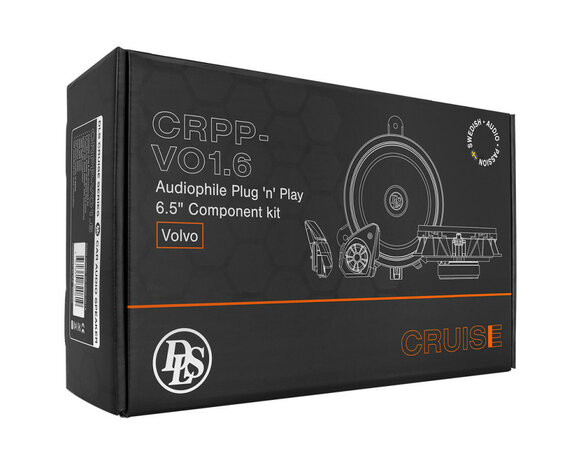 DLS Cruise Volvo 165mm, Plug&#039;n&#039;Play Component Luidspreker
