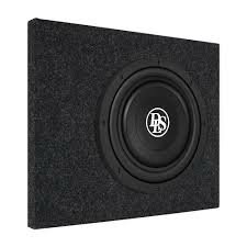 10&quot; pasklare subwoofer kist voor Scania CR20 met DLS PS10 400W RMS, 4Ohm