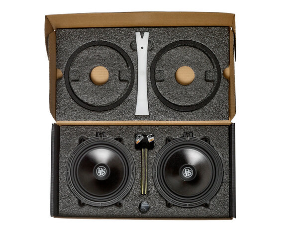 DLS Cruise Volvo 165mm, Plug&#039;n&#039;Play Mid Woofer 8Ohm ZONDER! Harman Kardon/B&amp;W Audio