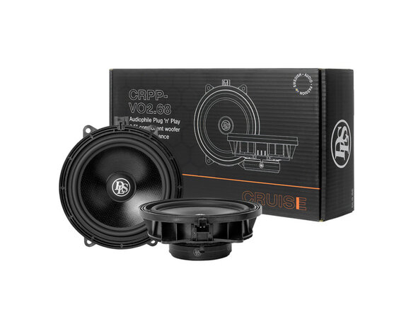 DLS Cruise Volvo 165mm, Plug&#039;n&#039;Play Mid Woofer 8Ohm ZONDER! Harman Kardon/B&amp;W Audio
