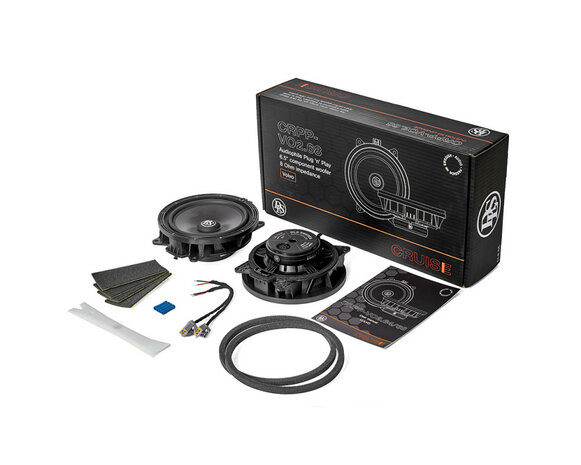 DLS Cruise Volvo 165mm, Plug&#039;n&#039;Play Mid Woofer 4Ohm MET! Harman Kardon/B&amp;W Audio