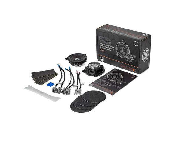 DLS Cruise Volvo 100mm, Plug&#039;n&#039;Play Mid Speaker 8Ohm ZONDER! Harman Kardon/B&amp;W Audio